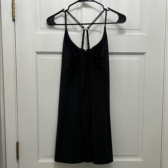 Abercrombie & Fitch Black Traveler Mini Dress w/ Built in Shorts - Size Large - Picture 10 of 15